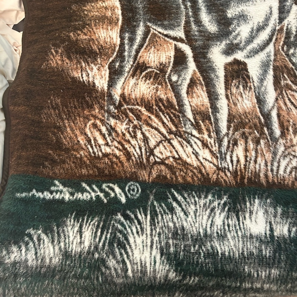 Vintage Biederlack Throw / Blanket - Picture 11 of 12